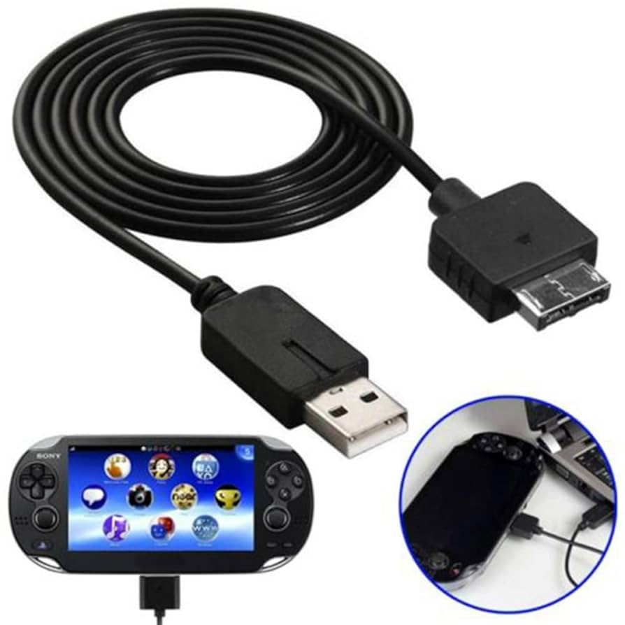 Amazon.co.jp: PSVITA 充電器 PSVITA(PCH-1000)用 充電ケーブル